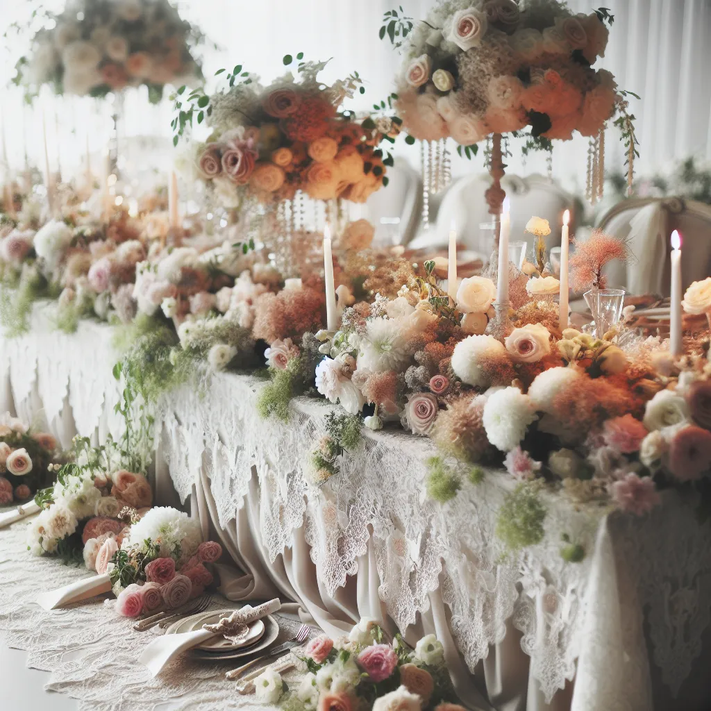 Inspirujące pomysły na dekorację stołu weselnego